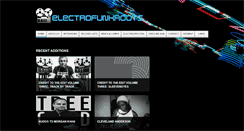 Desktop Screenshot of electrofunkroots.co.uk