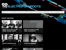 Tablet Screenshot of electrofunkroots.co.uk